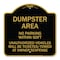 Signmission No Parking Within 50 Ft Unauthorized Vehicles Ticketed Towed at Owners Expense, BG-1818-23638 A-DES-BG-1818-23638 - alternate 1